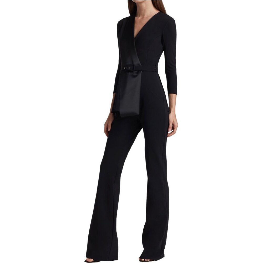 Chiara Boni La Petite Robe  Kerolyn Jersey Flare-Leg Jumpsuit